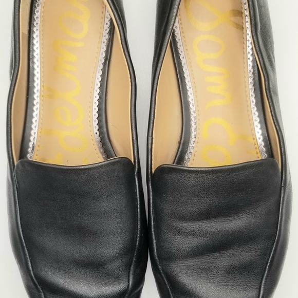 Sam Edelman Women's Black Emelie Square Toe Loafer  Size 8.5. - Picture 6 of 7